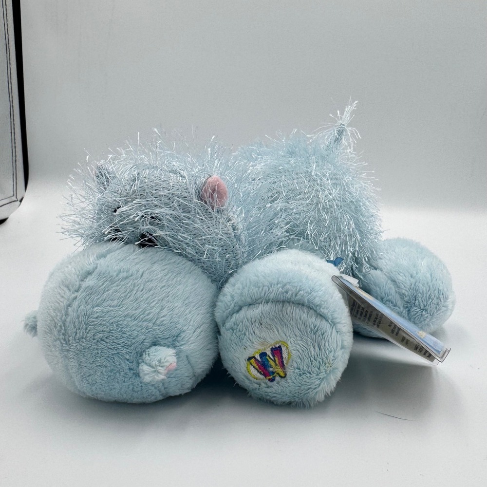 Ganz Webkinz Blue Hippo HM009 Plush with Sealed Code Tag